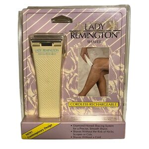 Lady Remington Cordless Rechargeable Shaver 1991 NOS NEW